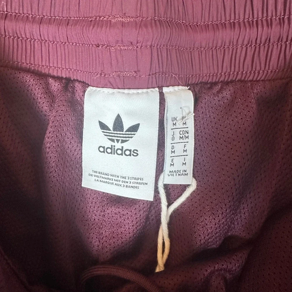 Adidas Originals Flamestrike Woven Track Pants DU8129‎ Men's M Maroon/Orange
